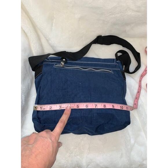 Kipling Madhouse Messenger Bag‎ Navy Blue Unisex Adjustable Strap - Picture 6 of 8